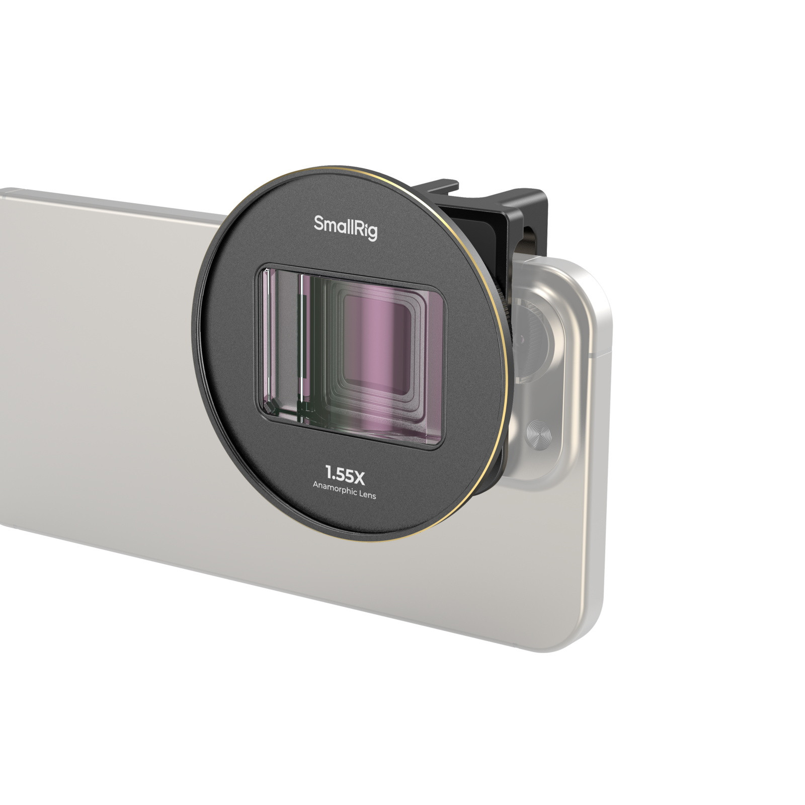 SmallRig 3578B Анаморфотный объектив для смартфона 1.55X Anamorphic ...