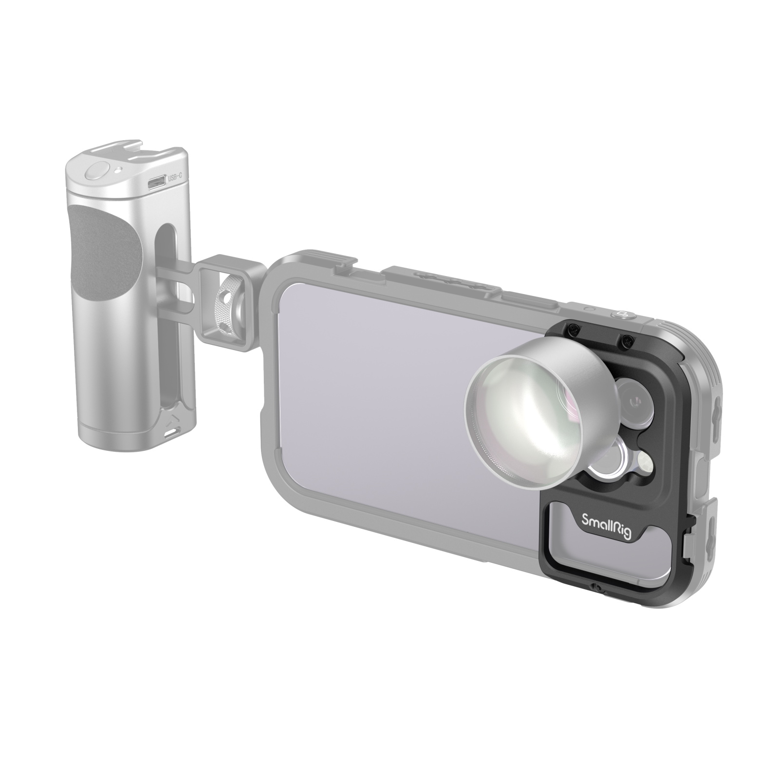 SmallRig 4080 Площадка крепления объектива М17 для клетки смартфона iPhone  14 Pro купить по цене в интернет-магазине фототехники и аксессуаров SmallRig