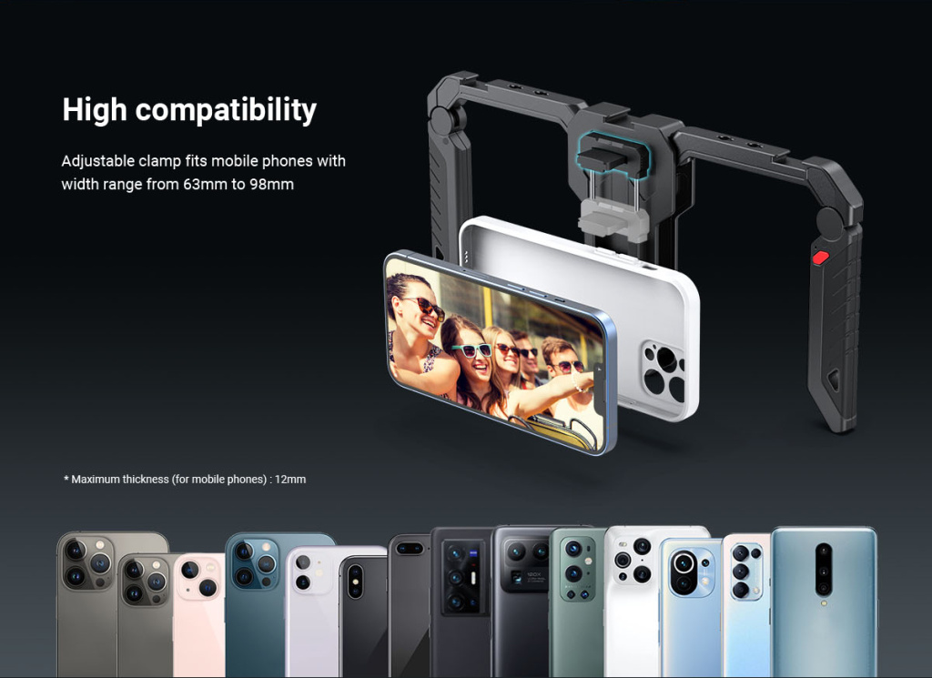 Универсальная клетка для смартфона Phone Cage for Videography