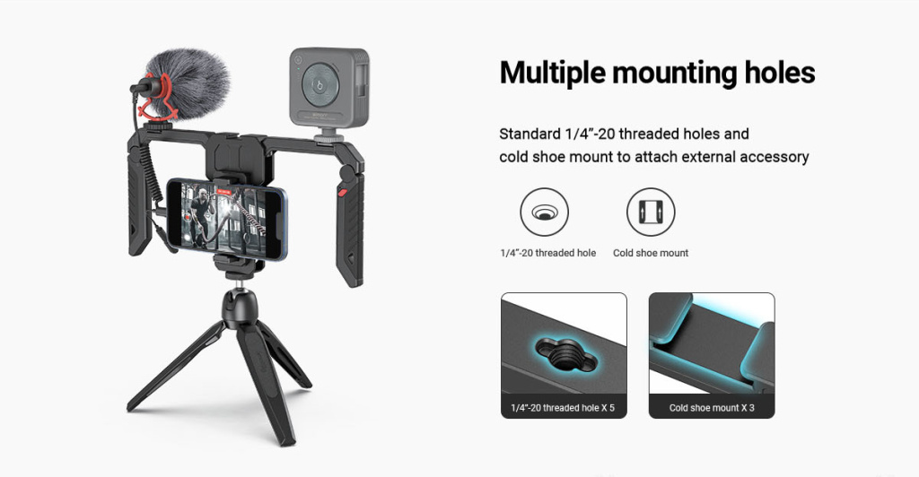 Универсальная клетка для смартфона Phone Cage for Videography