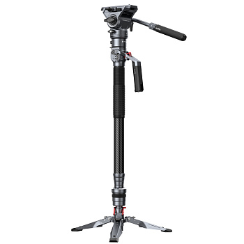 SmallRig 5565 Монопод с видеоголовой/карбоновый Carbon Fiber Video Monopod