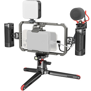 SmallRig 3384C Комплект универсальный для смартфона Professional Vlogging Live Streaming Kit