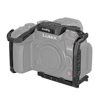 SmallRig 3440 Клетка для цифровой камеры Panasonic LUMIX GH6 “Black Mamba”