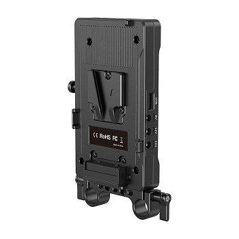 SmallRig 3203B Адаптер крепления аккумулятора V Mount Battery Adapter Plate with Dual 15mm Rod Clamp