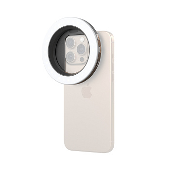SmallRig 5203 Осветитель светодиодный Vibe P30 67mm с адаптером для смартфона Ring LED Video Light