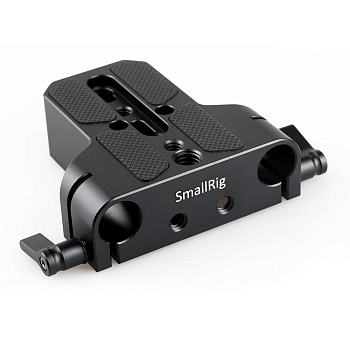 SmallRig 1674 Базовая площадка с креплением для направляющих Baseplate with Dual 15mm Rod Clamp