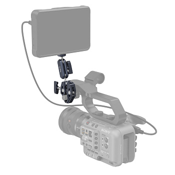 SmallRig 3757B Универсальный держатель-струбцина с кронштейном Crab-Shaped Clamp with Magic Arm