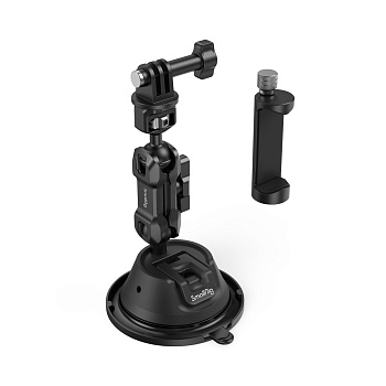 SmallRig 4275 Держатель с присосками для экшен-камер, смартфонов Portable Suction Cup SC-1K