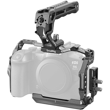 SmallRig 5197 Комплект для камеры EOS R6 Mark II клетка, фиксатор кабеля и верхняя ручка.