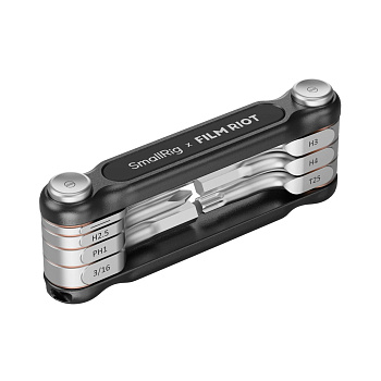SmallRig x FILM RIOT 4374 Отвертка складная 7-in-1 Folding Wrench Set (Black) 