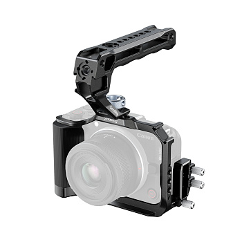 SmallRig 5766 Комплект для цифровой камеры Canon EOS R50 V, верхняя ручка, фиксатор кабеля (Black)