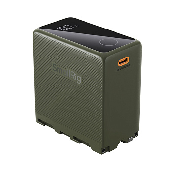 SmallRig 4577 Аккумулятор литий-ионный NP-F970 USB-C Rechargeable Camera Battery (Green)