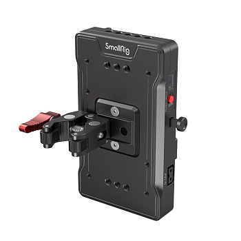 SmallRig 3202 Адаптер крепления аккумулятора V Mount Battery Adapter Plate with Crab-Shaped Clamp