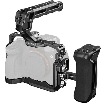 SmallRig 3669D Комплект для камер Sony A7RV / A7SIII / A7IV, клетка, 2 ручки и фиксатор кабеля