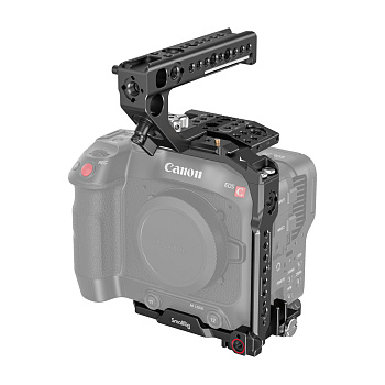 SmallRig 3899 Комплект для цифровой камеры Canon C70, верхняя ручка, фиксатор кабеля и площадки 