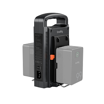 SmallRig 4578 Зарядное устройство для аккумуляторов V-Mount Dual Channel Battery Charger 