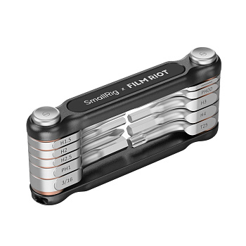 SmallRig x FILM RIOT 4375 Отвертка складная 10-in-1 Folding Wrench Set (Black) 