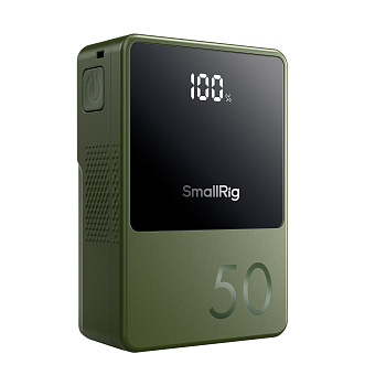 SmallRig 4872 Аккумулятор литий-ионный VB50 mini V Mount Battery (Green)