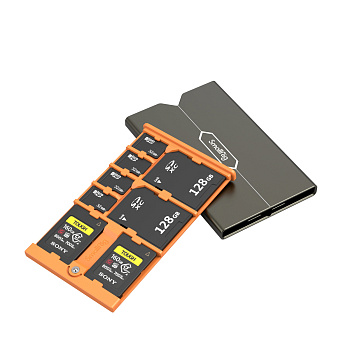 SmallRig 4107 Пенал путешественника Memory Card Case для хранения карт памяти