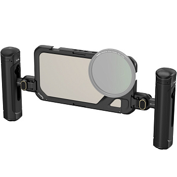 SmallRig 4392B Комплект для смартфона iPhone 15 Pro Max, клетка, боковые ручки с кнопкой управления