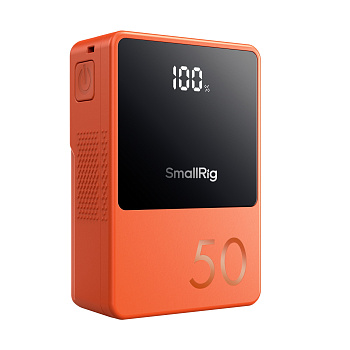 SmallRig 4871 Аккумулятор литий-ионный VB50 mini V Mount Battery (Orange)